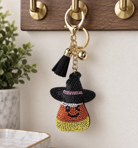 Halloween candy corn witch - corn, hat